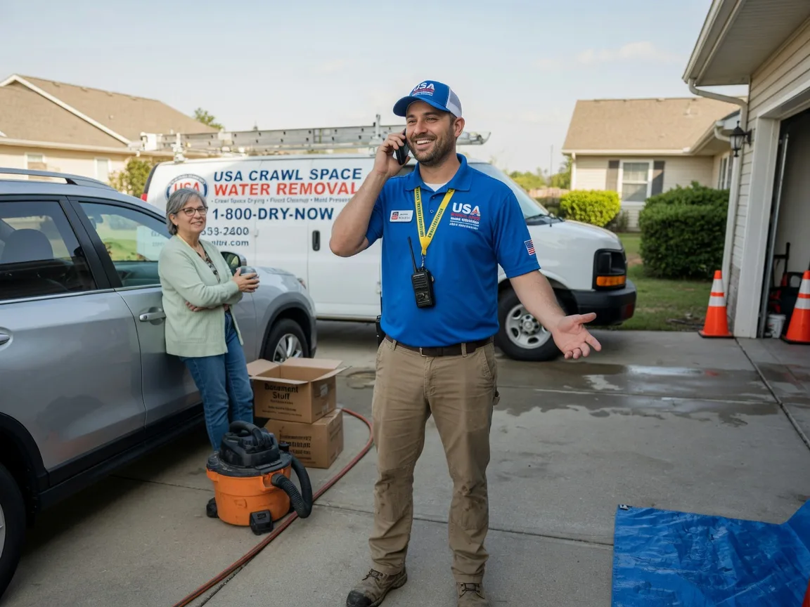 Crawl Space Water Removal Kaw City, OK FAQs